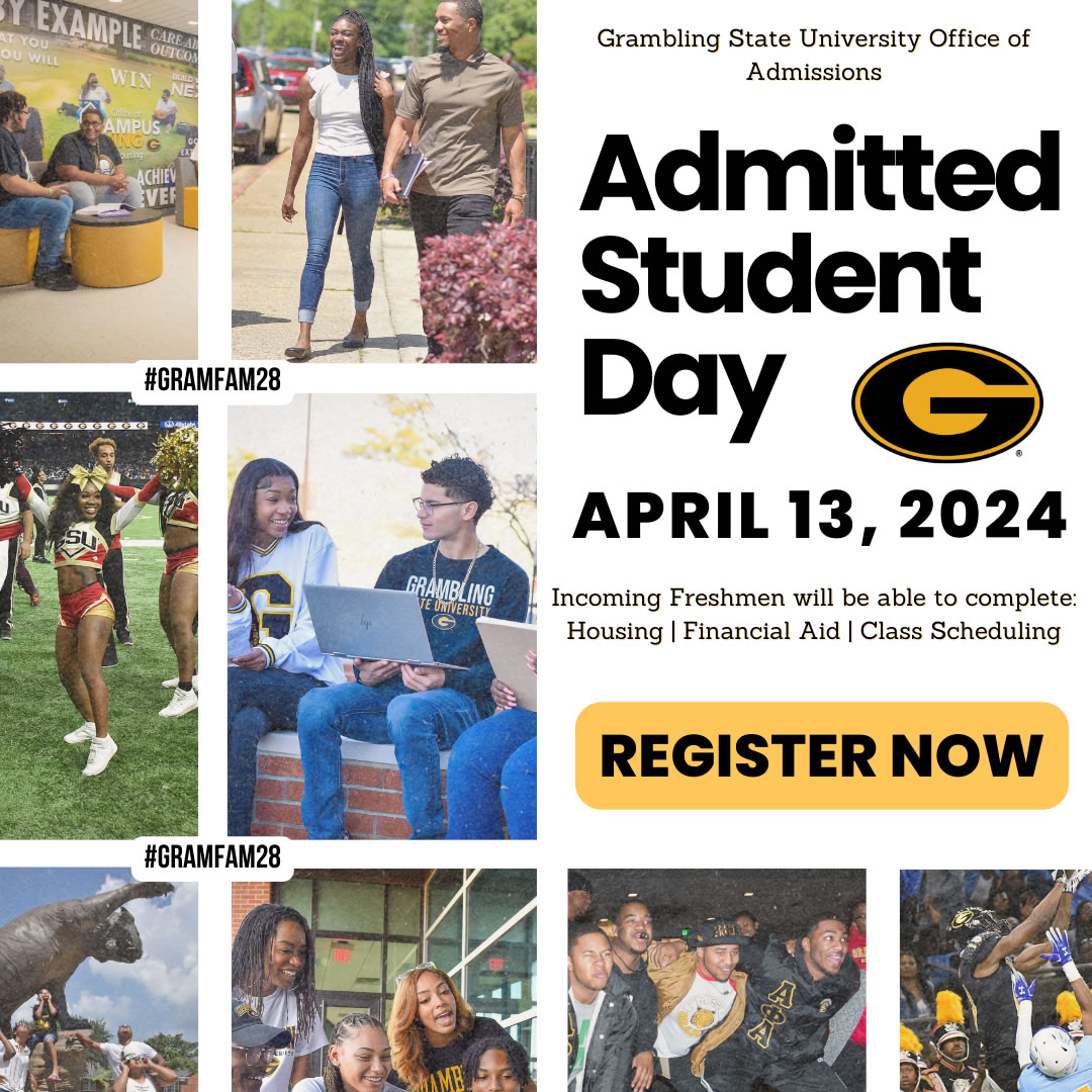 Admitted Students Day - Spring 2024 Flyer 