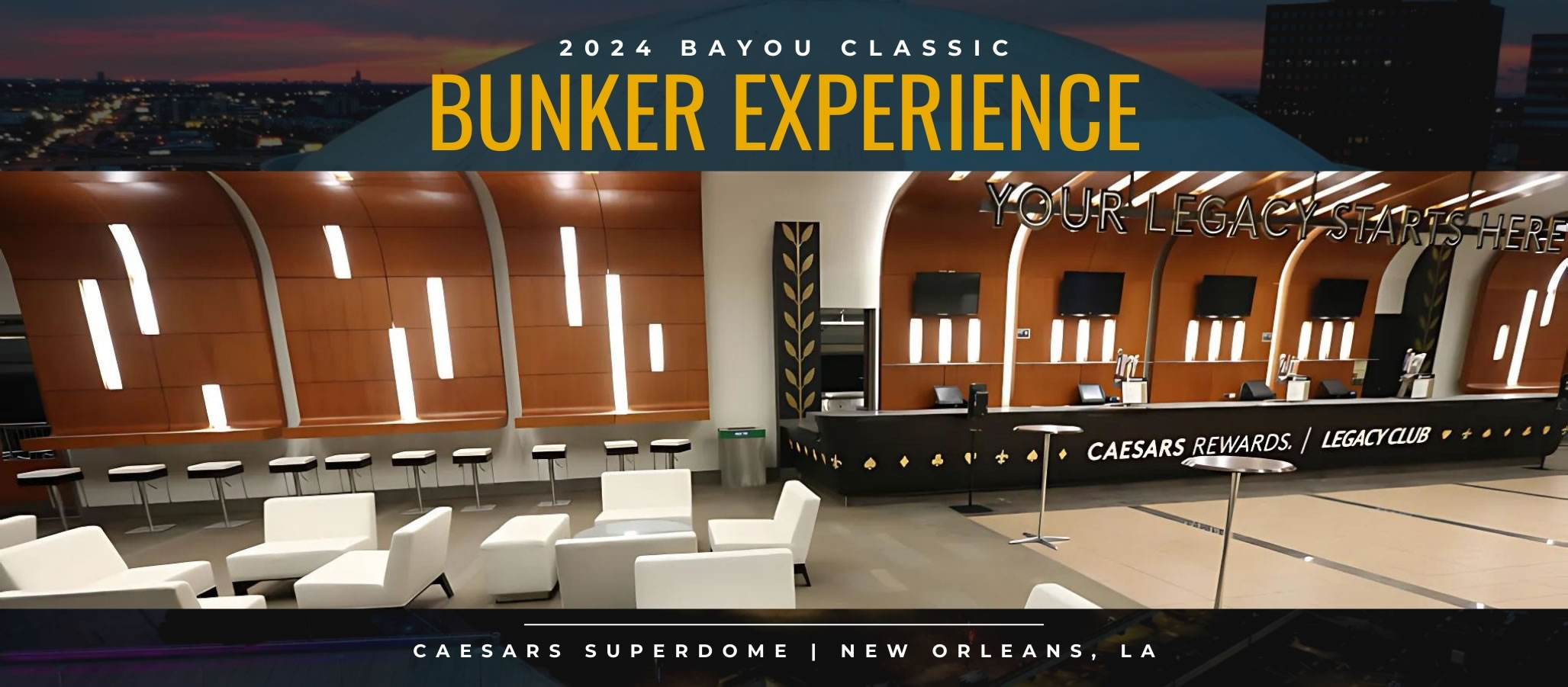 2024 Bayou Classic Experience Header