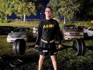 GSU ROTC Weight Lifting