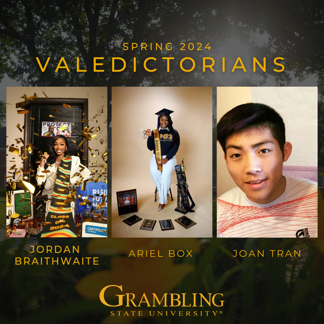 GSU Spring 2024 graduation to feature three valedictorians Grambling