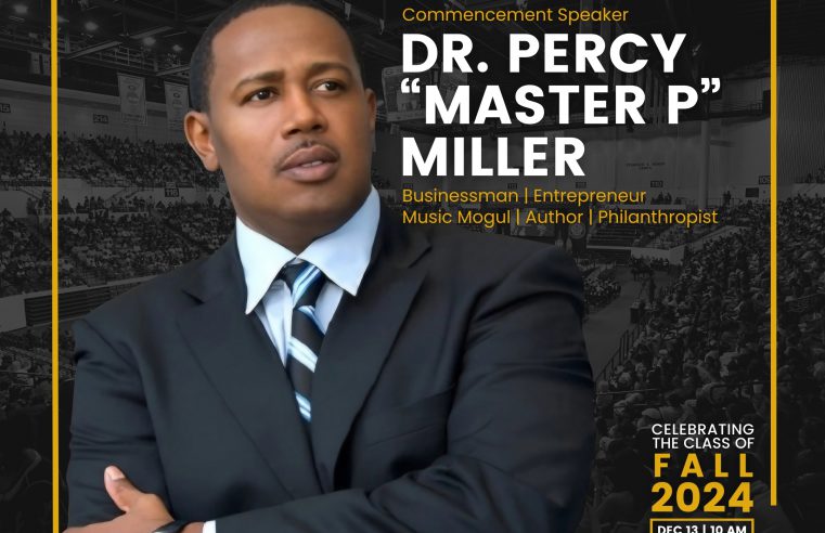 Percy “Master P” Miller to Deliver Keynote Address at Grambling State Fall Commencement