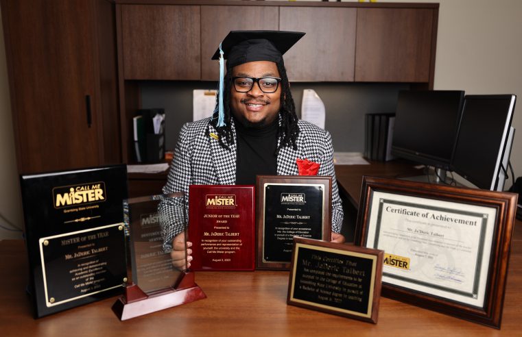 Grambling State’s first Call Me MiSTER® graduate to be conferred during Fall 2024 commencement