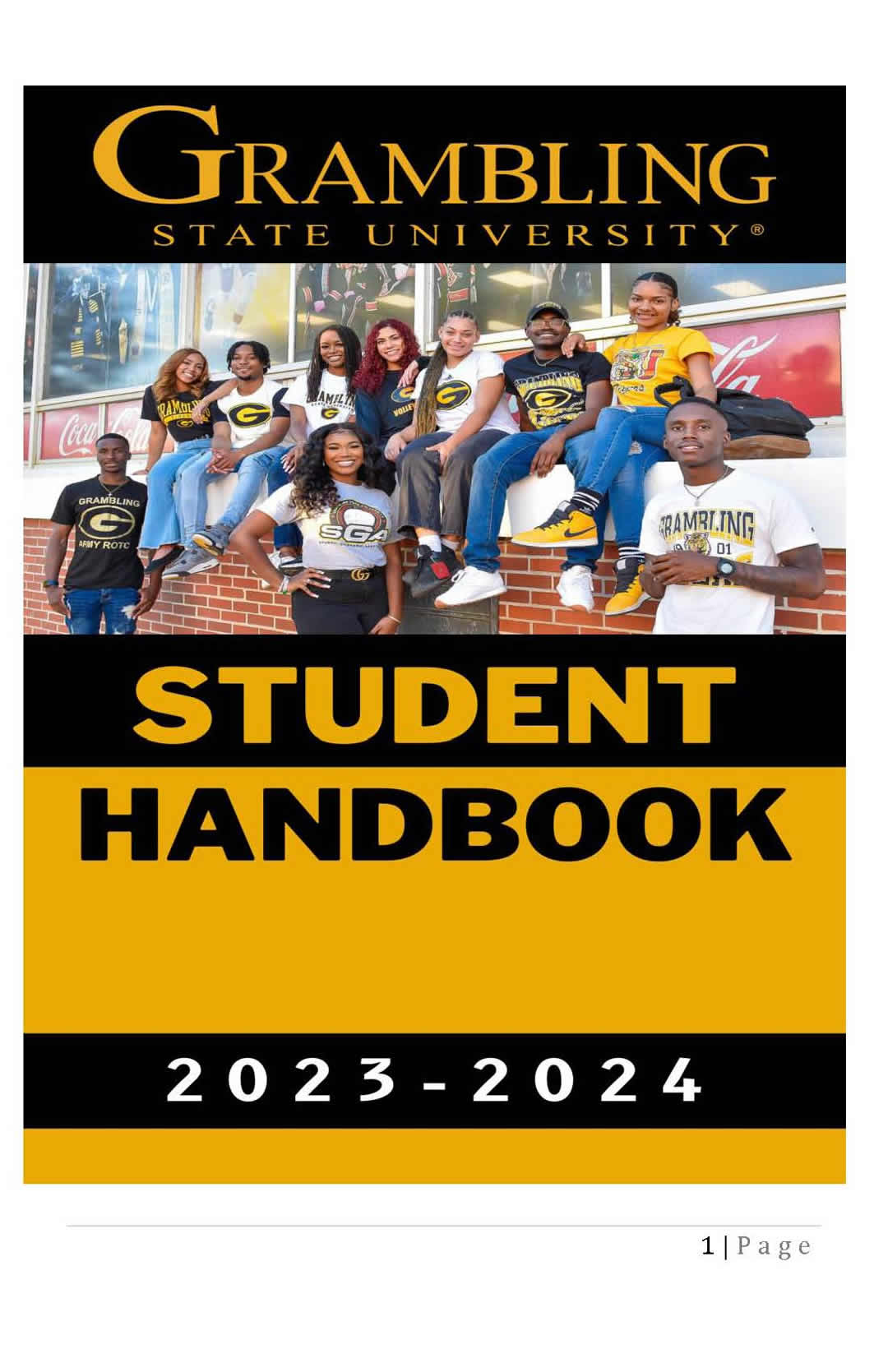 2023-2024 Grambling State University Student Handbook