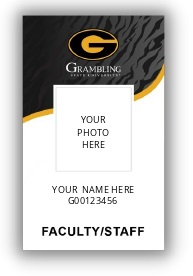 Tiger 1 Card Faculty/Staff Sample Image